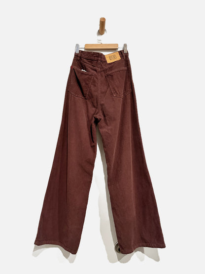 UO BDG Brown Corduroy Wide Leg Pants - 25
