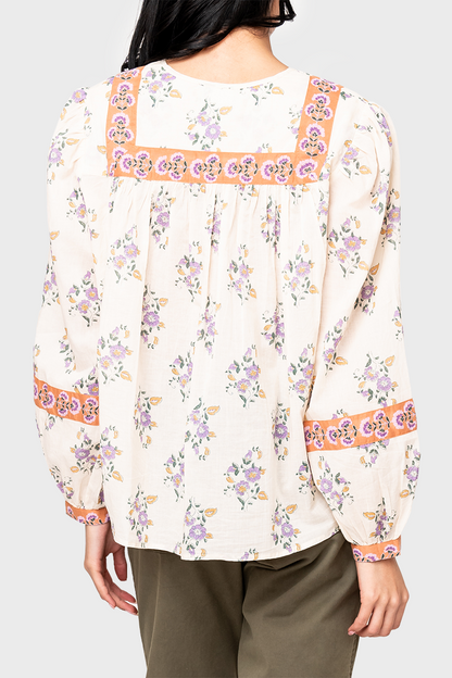 Bila 77 Ridgewood Floral Blouse - XS