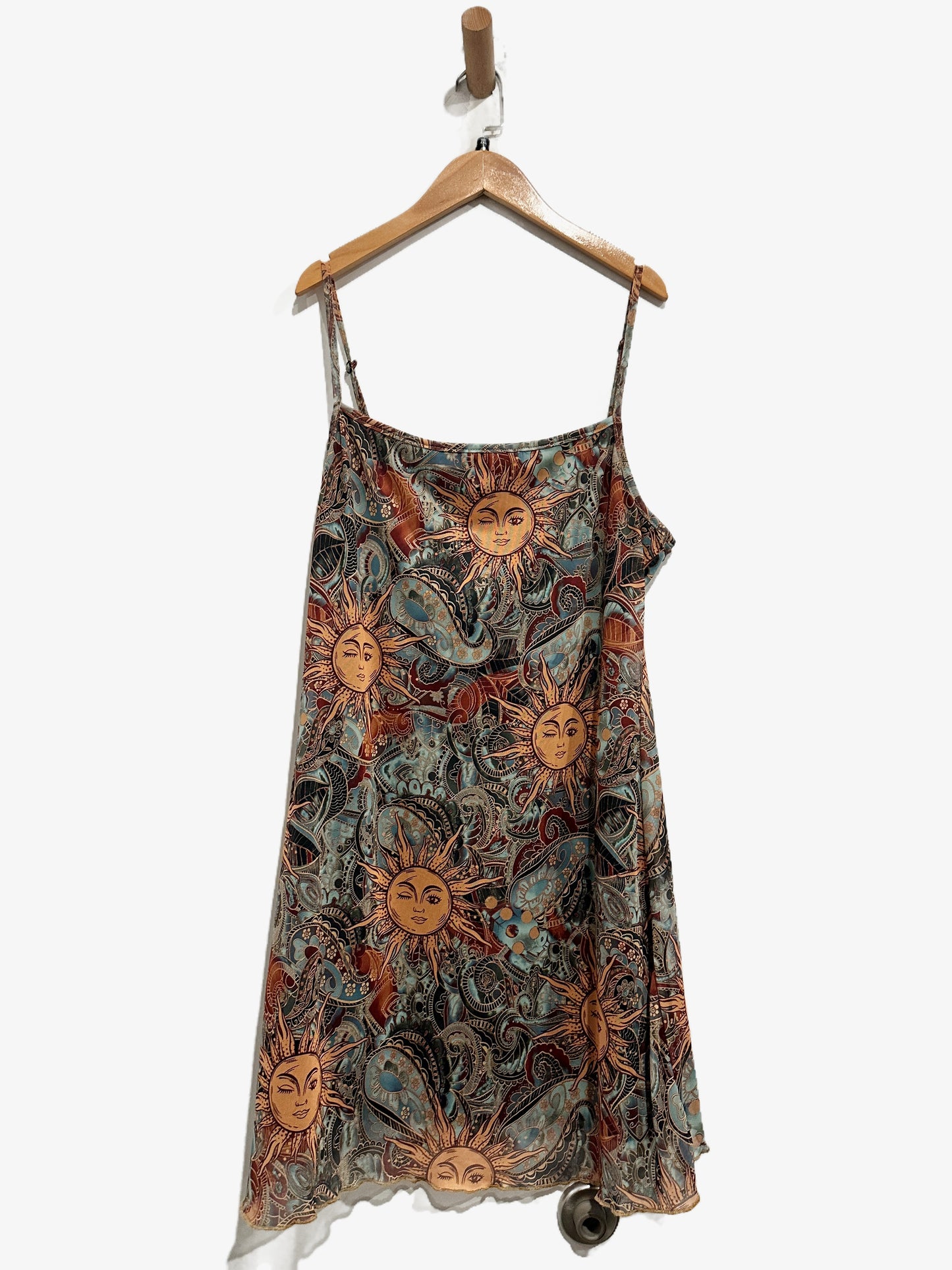 Green Sun Mesh Mini Dress - XXL
