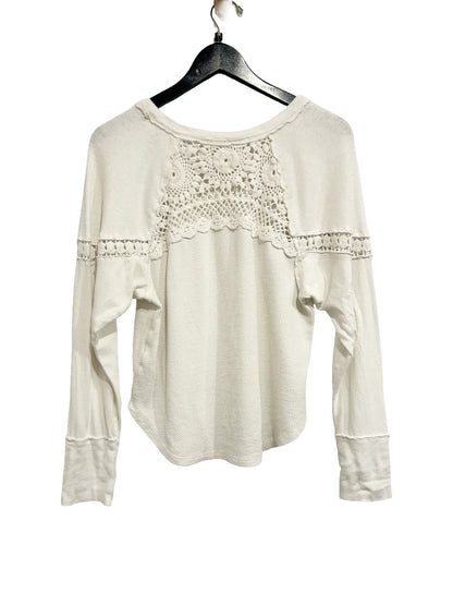 Free People Luella Tee in Ivory - Medium
