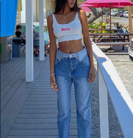 $$ Princess Polly Springfield Mom Jeans - 4