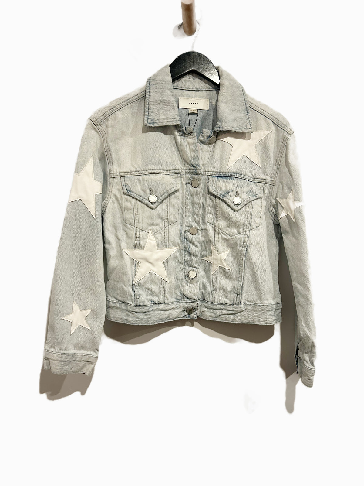 Blank NYC Star Denim Jacket in Allstar - Small