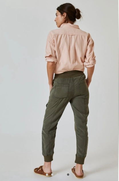 Anthropologie Green Joggers - Small