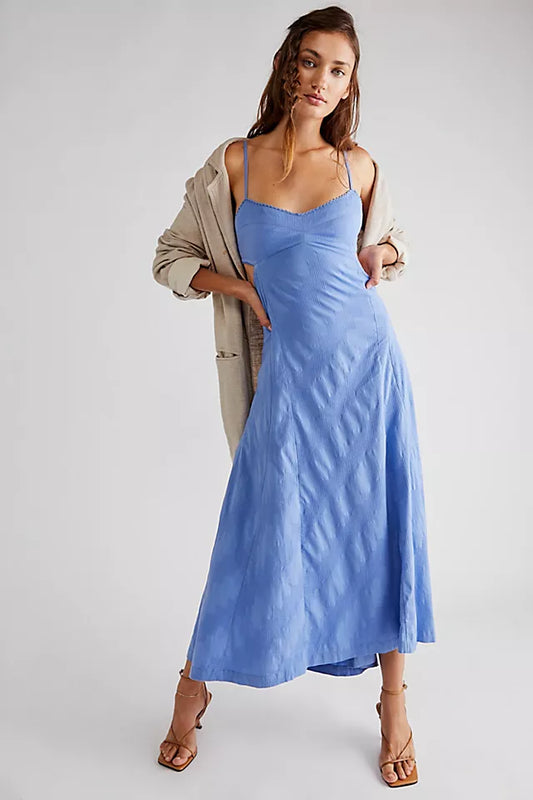 Free People Inma Midi Dress - Large