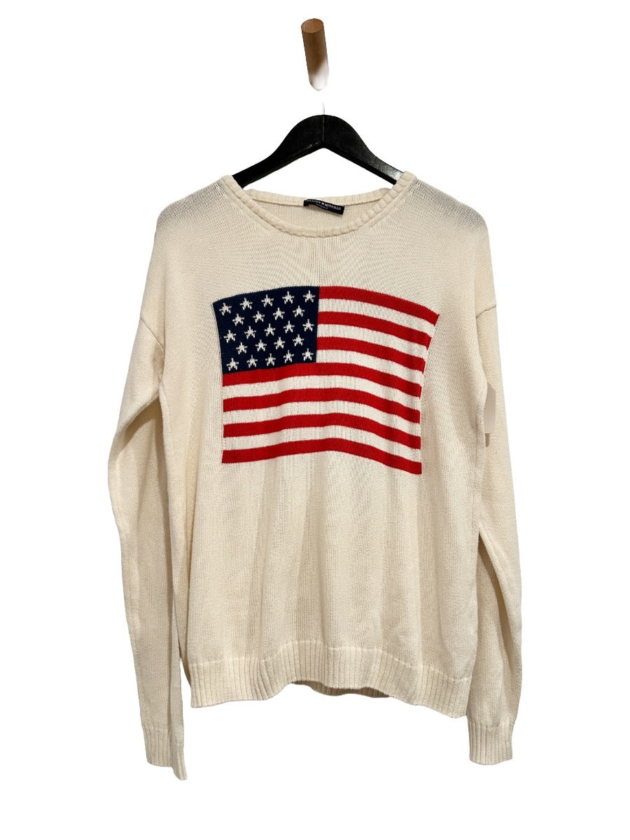 Brandy Melville Nico American Flag Knit Sweater