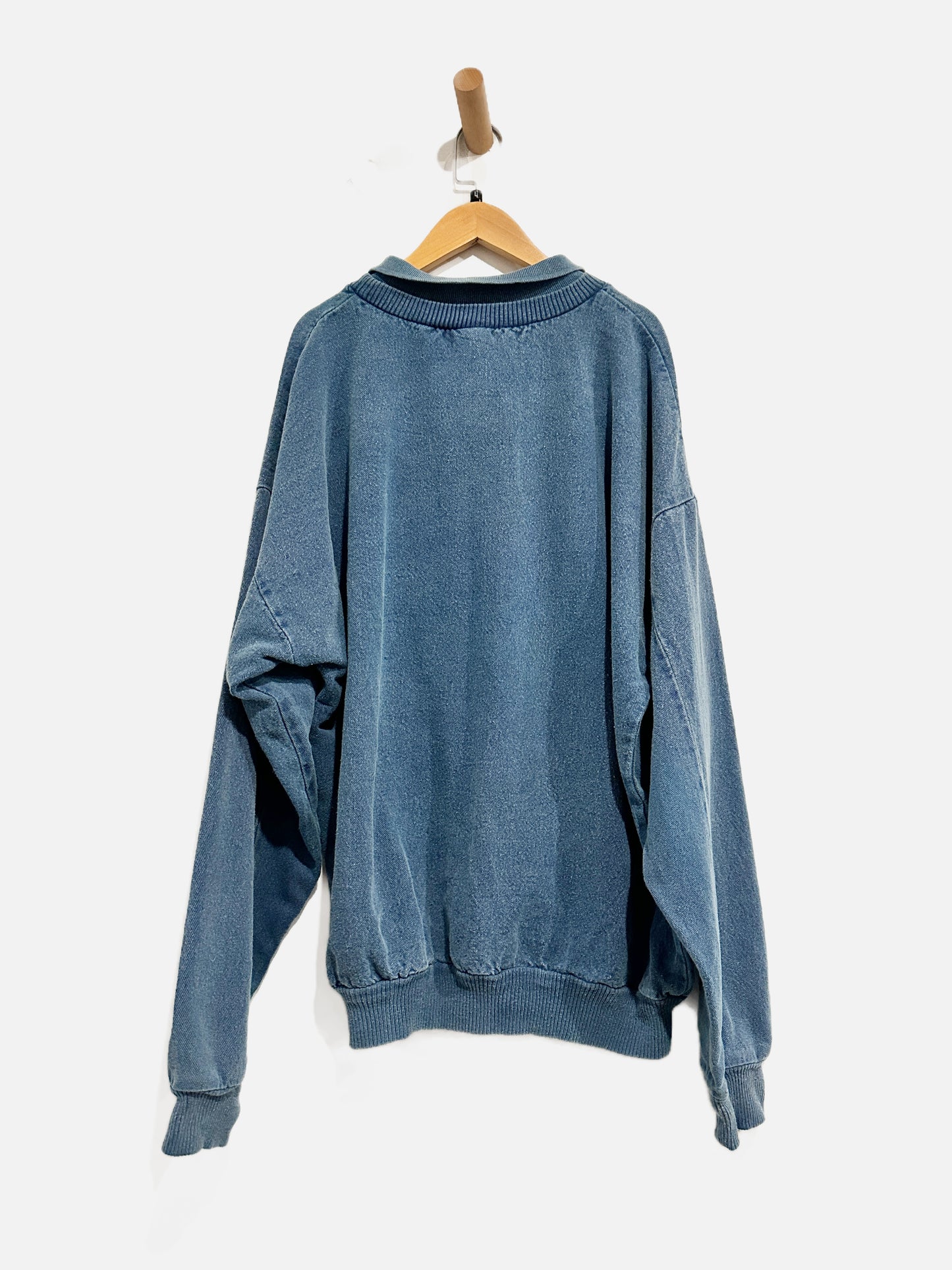 Habitat Vintage Kona Hawaii Denim Sweatshirt - Large