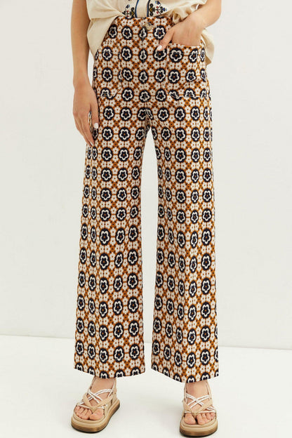 Anthropologie Maeve Floral Colette Pants - 32