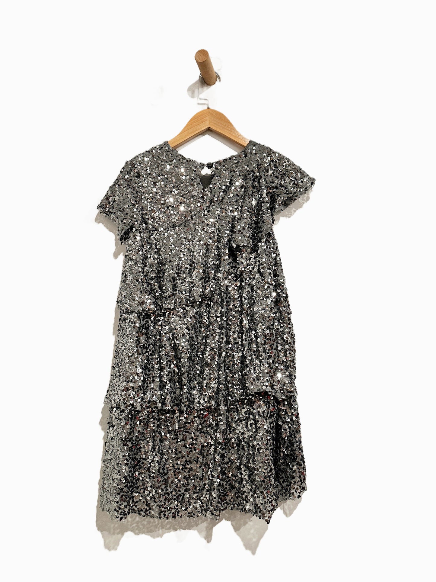 Zara Gray Sequin Dress - 11/12