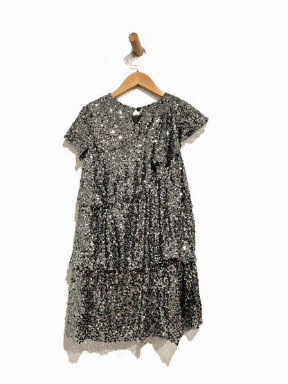 Zara Gray Sequin Dress - 11/12