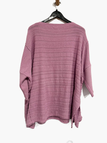 Anthropologie Pilcro Oversized Sweater Tunic in Lilac - Large