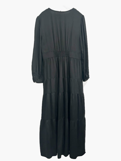 Marine Layer Maeve Maxi Dress in Black - Medium