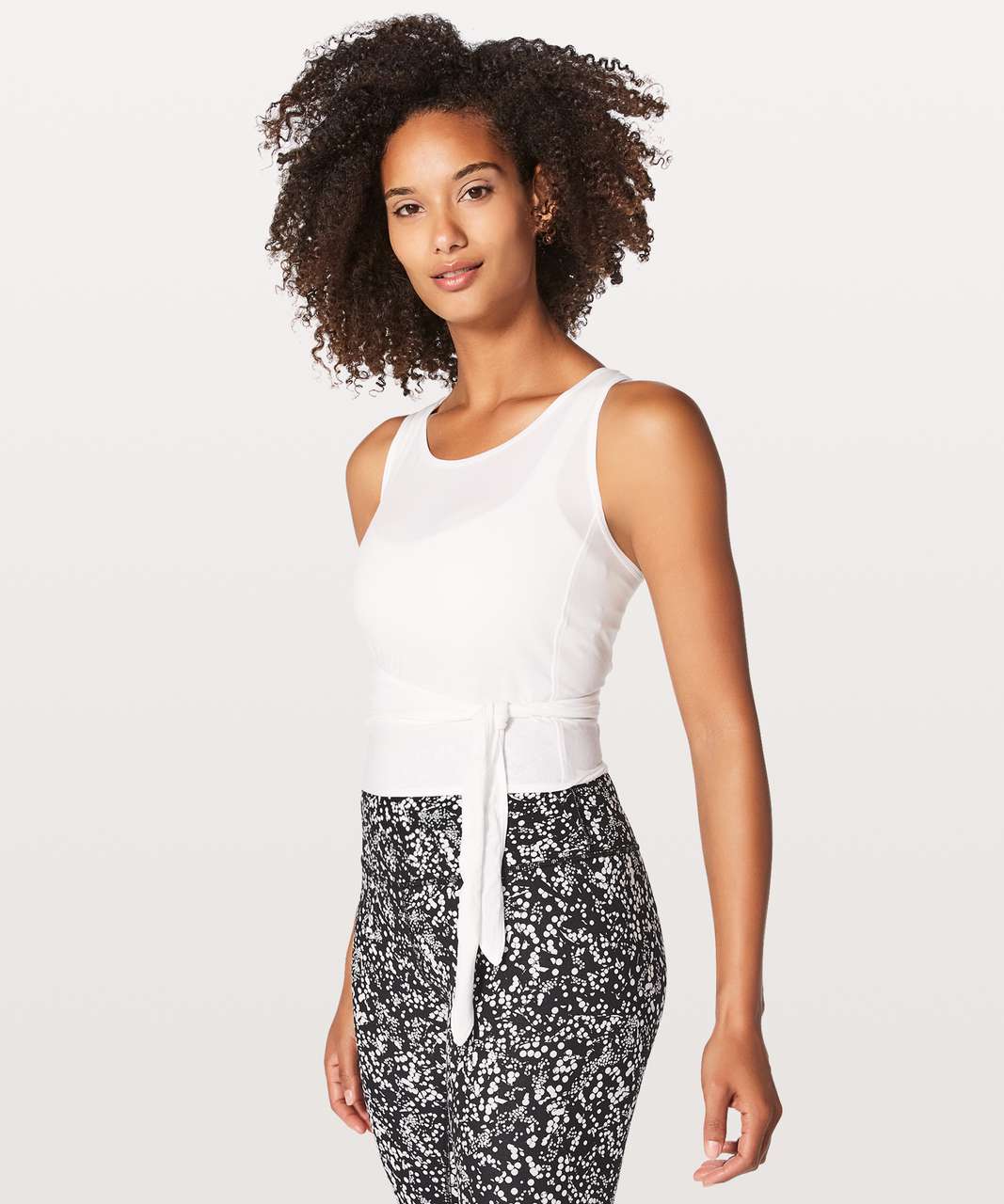 Lululemon It’s A Tie Tank in White - 8