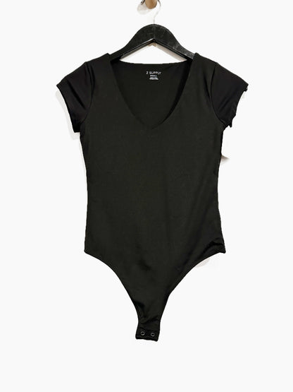 Z Supply Lucia So Smooth Bodysuit in Black - XS