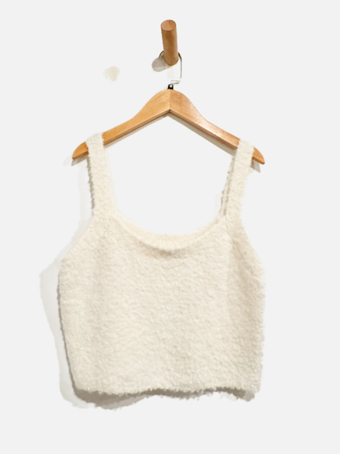 Abercrombie & Fitch Cream Tank and Short Set - Medium