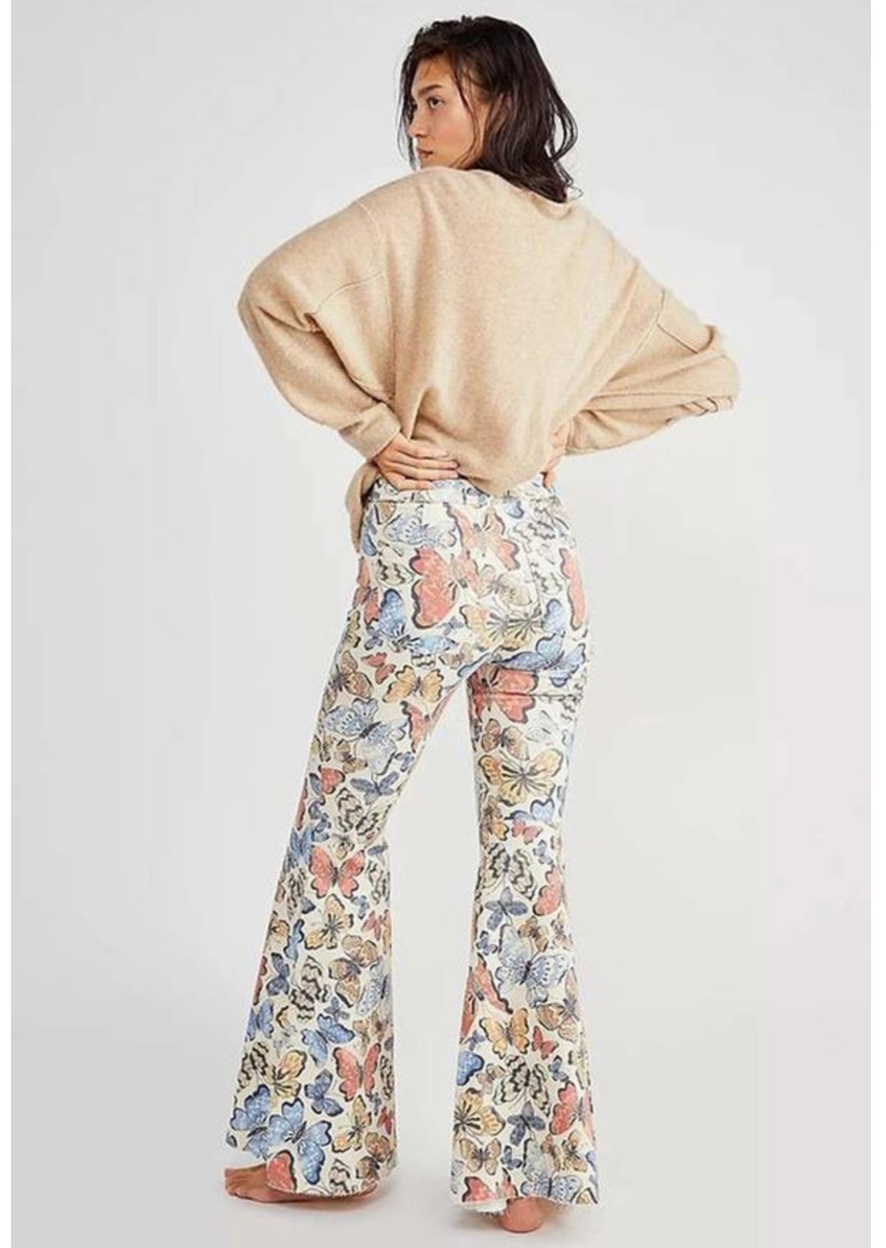 Free People Butterfly Flare Pants - 27