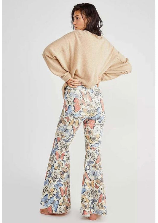 Free People Butterfly Flare Pants - 27