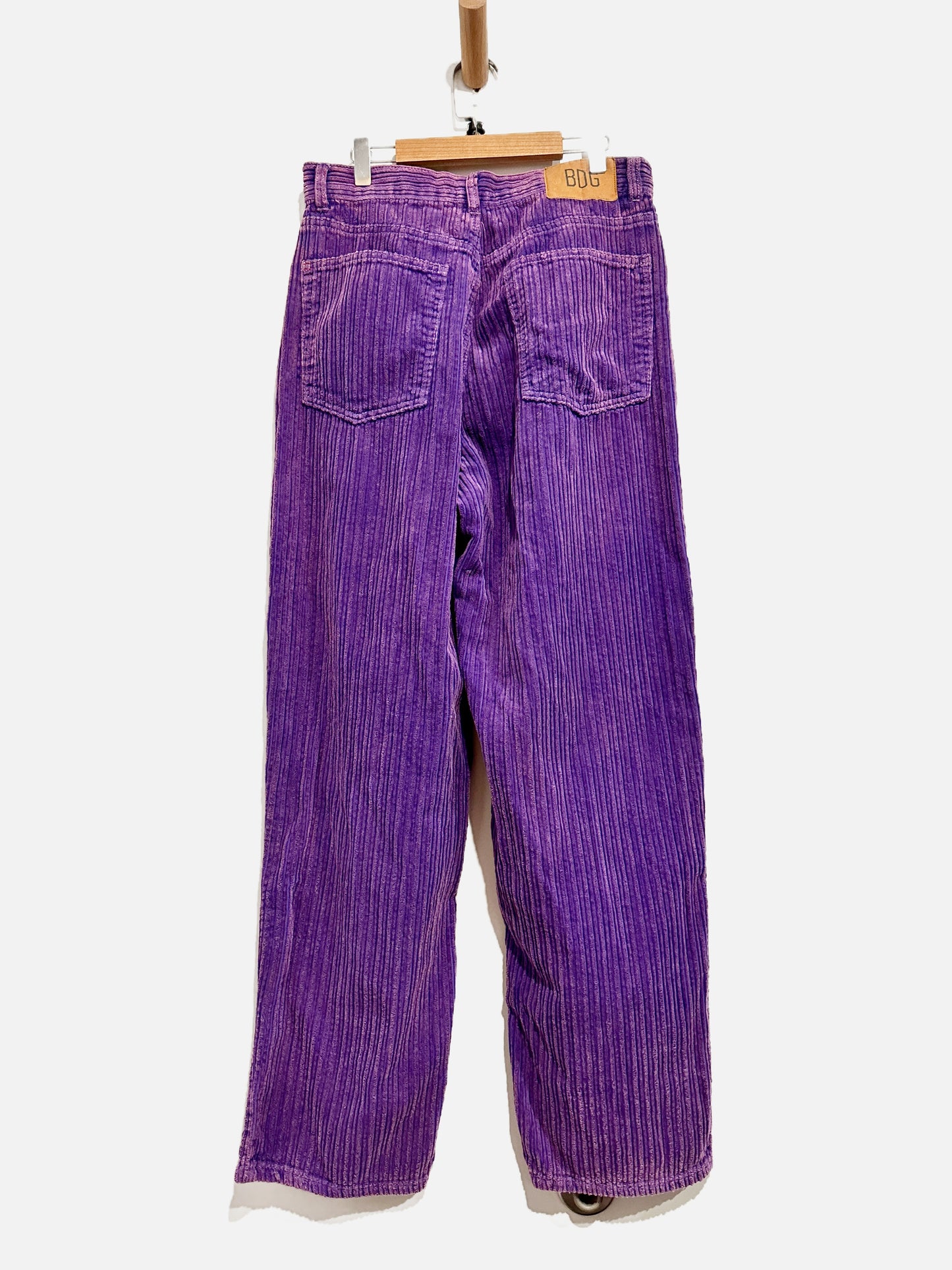 Urban Outfitters Purple Corduroy High Rise Baggy Pants - 30