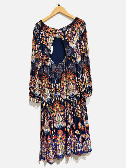 Anthropologie Maeve Sawyer Ballon Sleeve Dress - Large