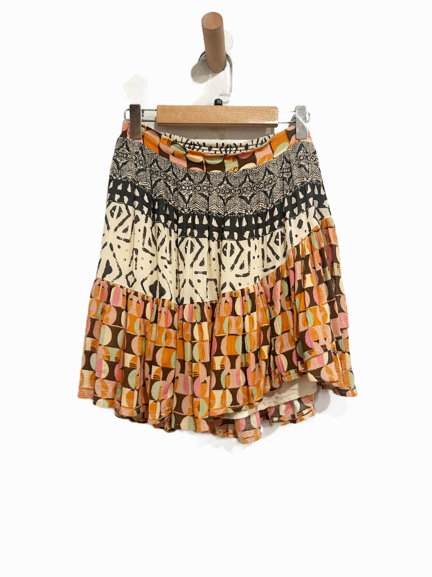 Free People Naomi Printed Skirt Set - XS