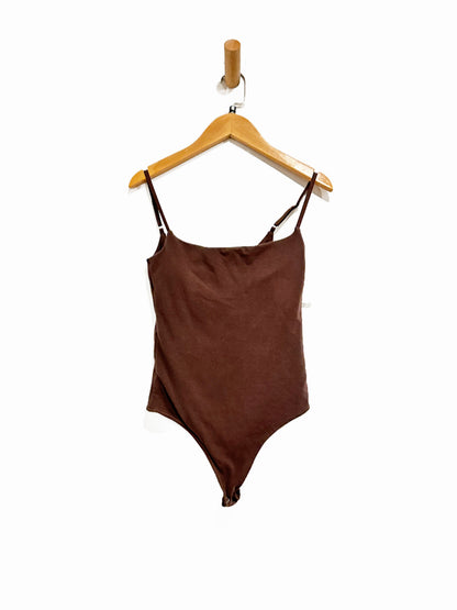 Abercrombie & Fitch Brown Tank Bodysuit - XS