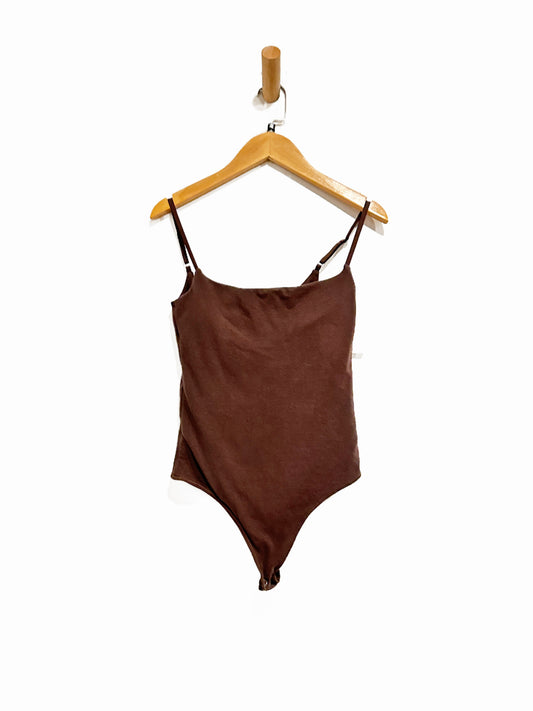 Abercrombie & Fitch Brown Tank Bodysuit - XS