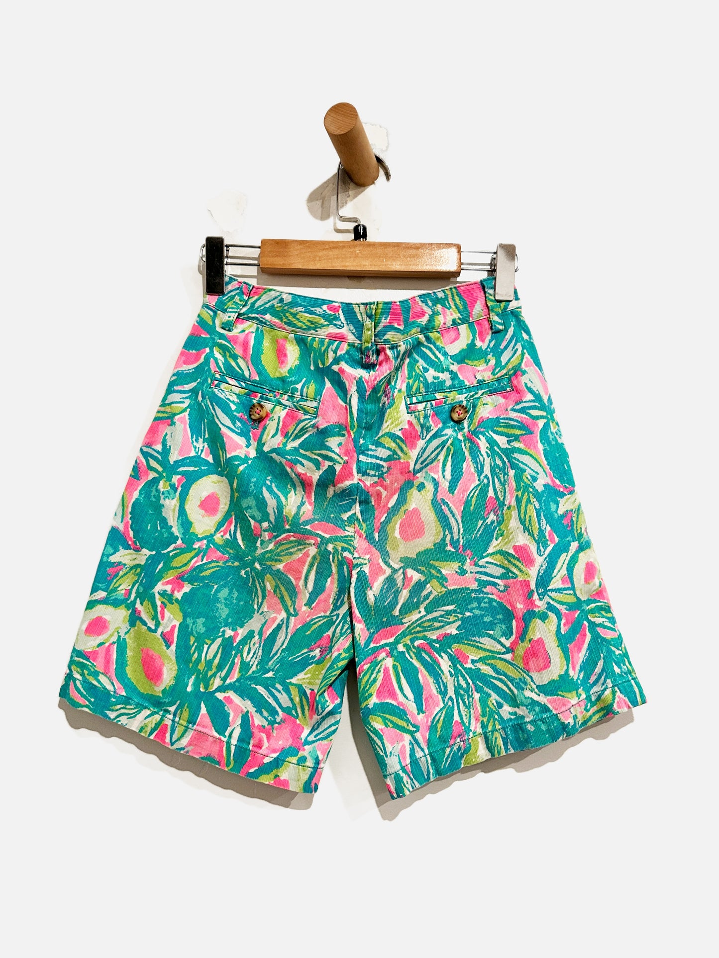 Lilly Pulitzer Green Floral Shorts - 10