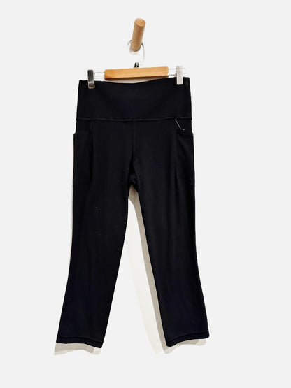 Athleta Black Salutation Stash Pocket Tights - Small