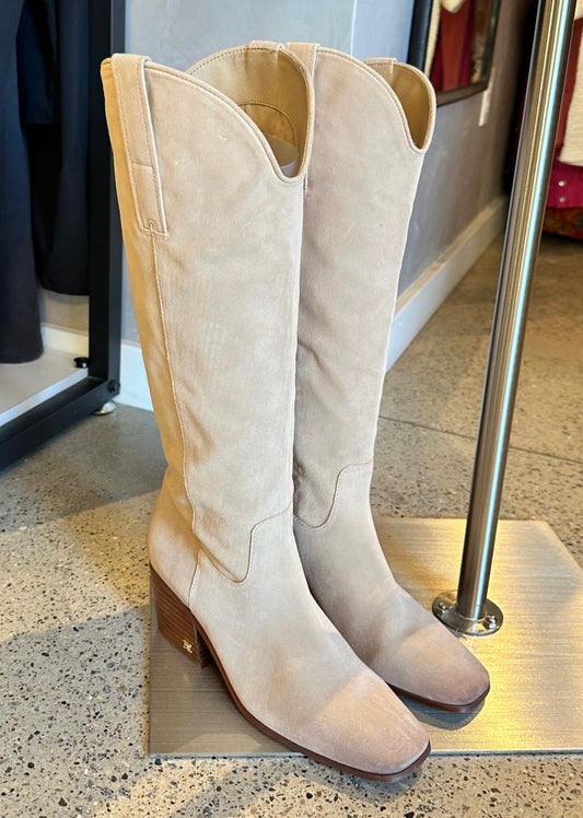 Sam Edelman Tan Suede Boots - 7.5
