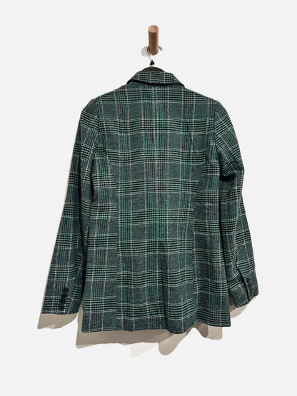 House of Harlow NWT Green Plaid Blazer - XS