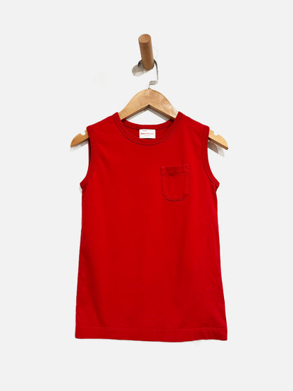 Hanna Andersson Red Pocket Tank - 6-7
