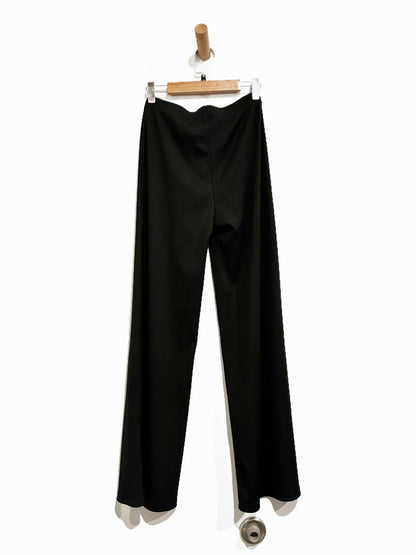 Princess Polly Black Ribbed Tank and Pant Set - 4