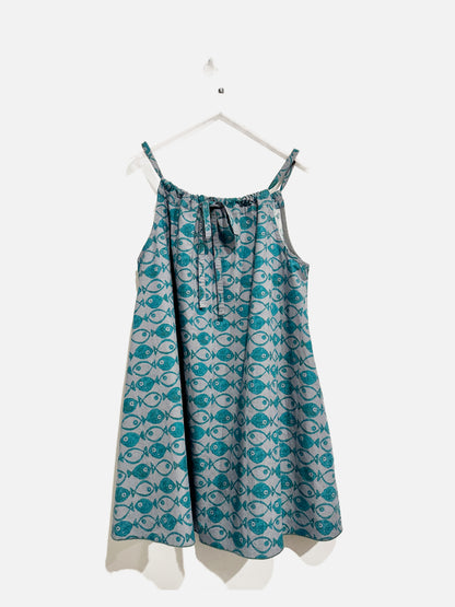 Urban Outfitters BDG Eva Tie-Front Trapeze Mini Dress - Small