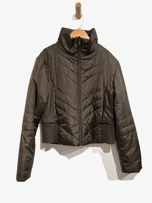 Ellemeno Vintage Chocolate Brown Puffer Jacket - Large