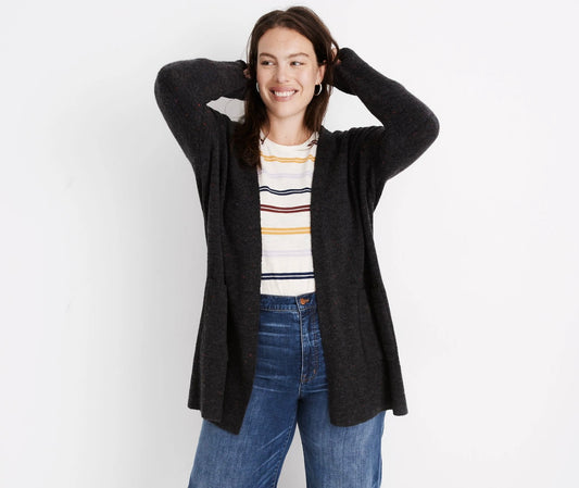 Madewell Donegal Kent Grey Cardigan - Medium