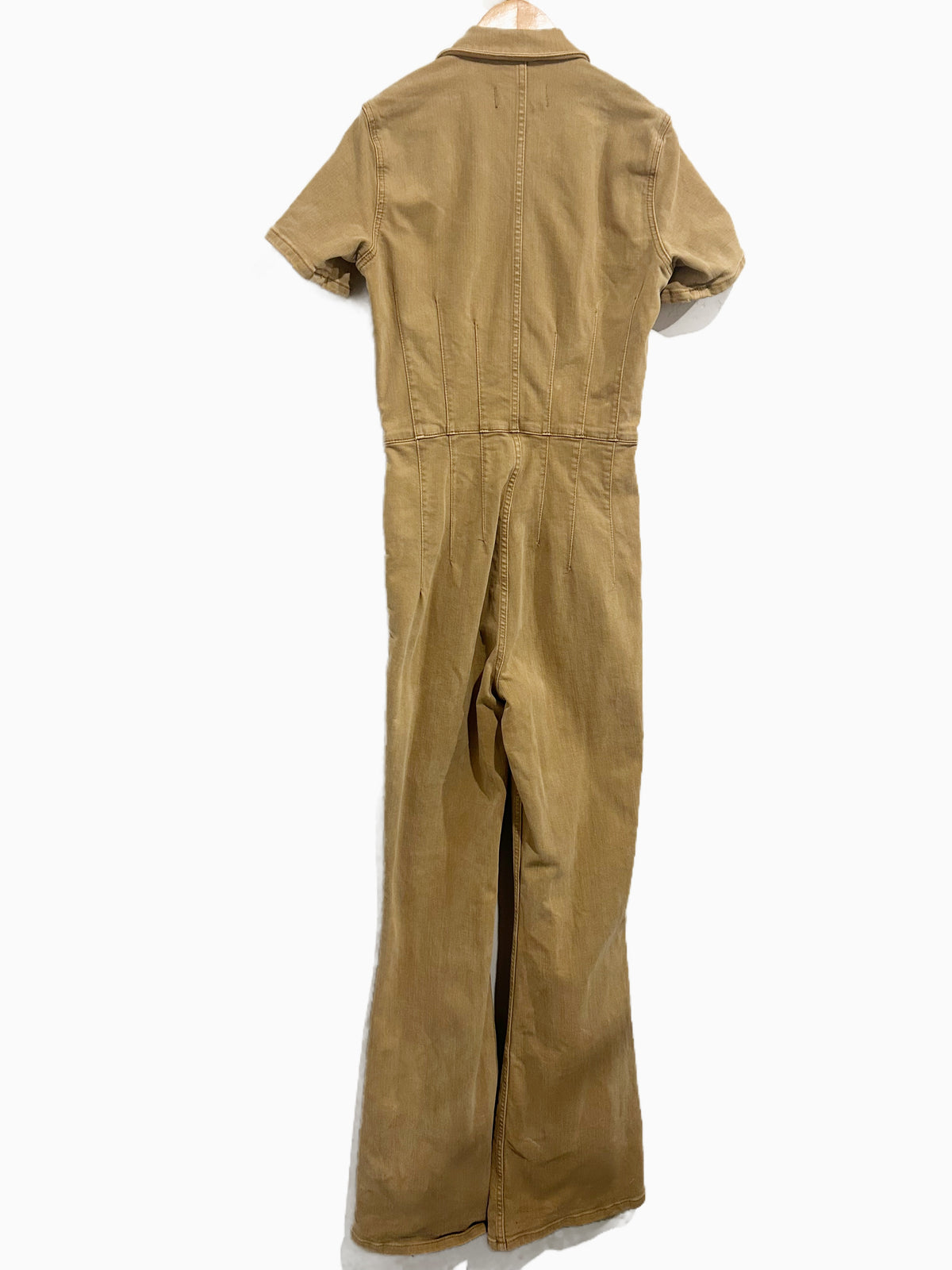 Free People Jayde Flare Jumpsuit in Pier 17 - XS