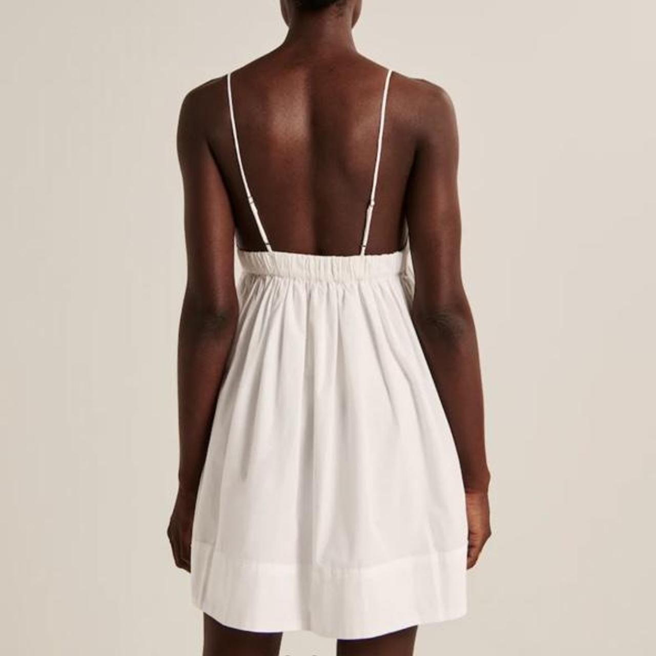 Abercrombie & Fitch White Mini Dress - Large