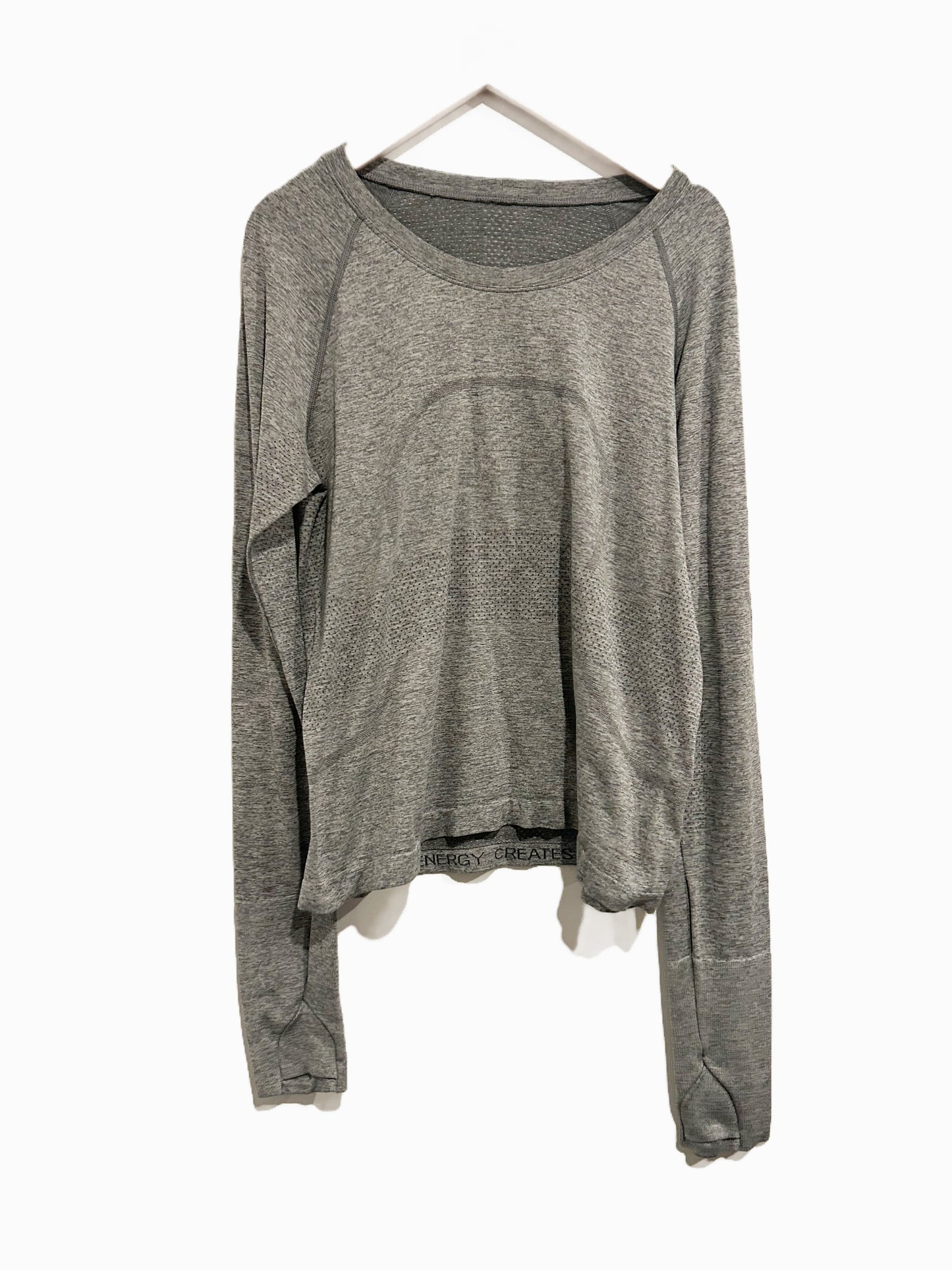 Lululemon Swiftly Tech Long Sleeve in Gray - 10