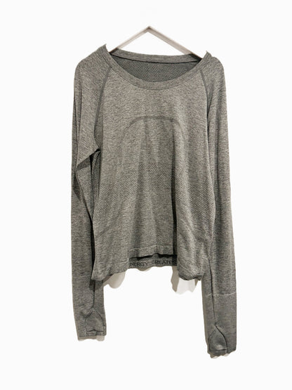 Lululemon Swiftly Tech Long Sleeve in Gray - 10