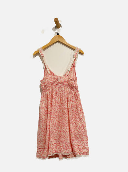 Victoria’s Secret Y2K Pink Floral Dress - Small