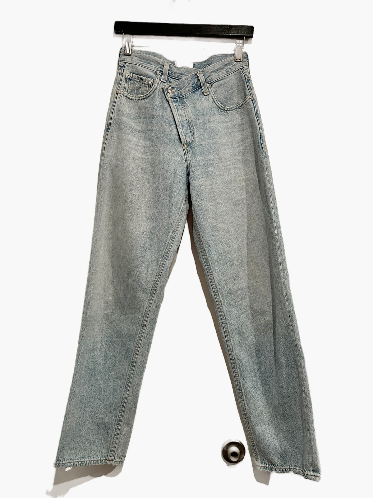 Agolde Criss Cross Upsized Jean in Suburbia - 23