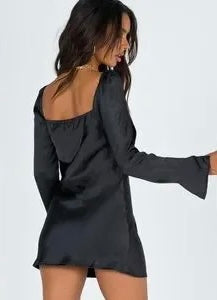 Princess Polly Star Power Mini Dress in Black - 4
