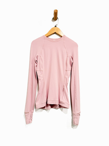 Lululemon Its Rulu Run Long Sleeve Shirt in Pink Taupe - 0