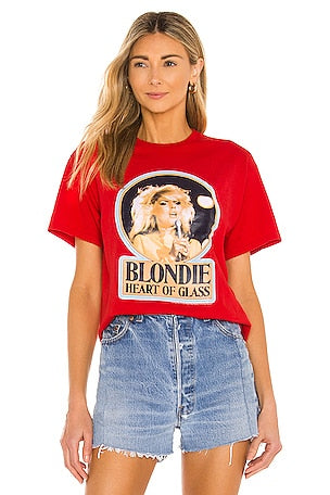 Junk Food Red Blondie Heart of Glass Tee - Small