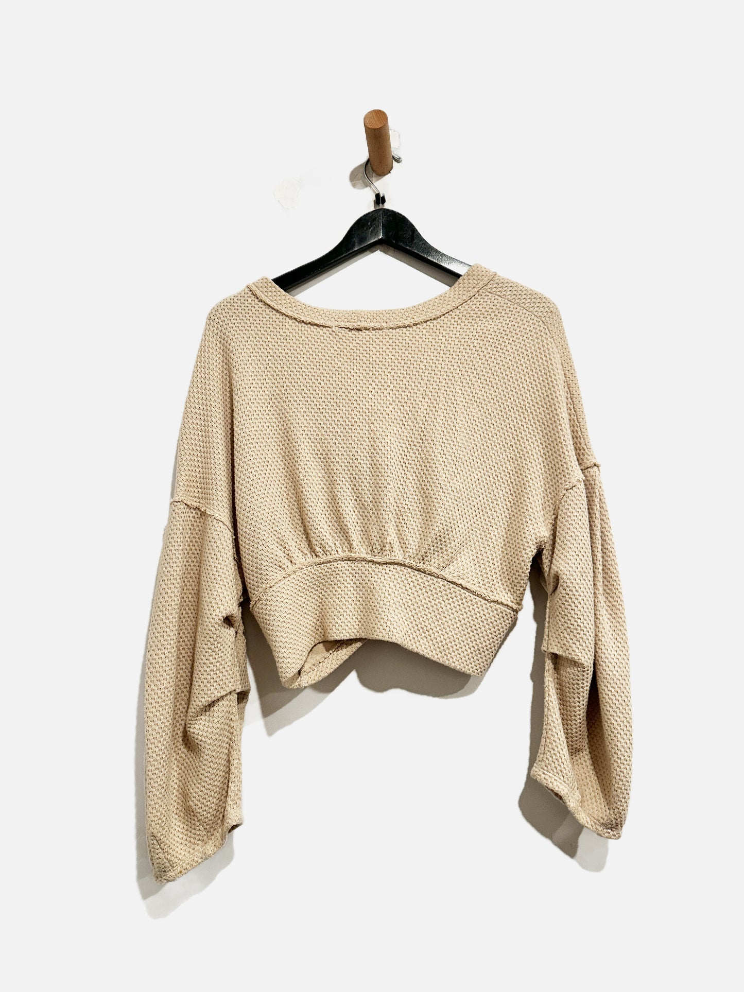Free People Fall For You Top in Sand - Small
