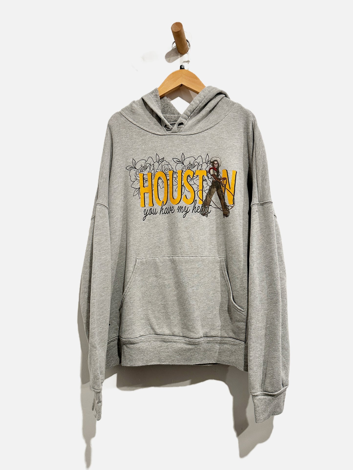 Rodeo Quincy Gray Graphic Sweatshirt - Medium