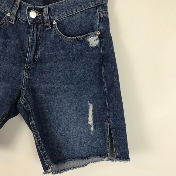 Anthropologie Reiko Sowyer Relaxed Bermuda Shorts Size 24