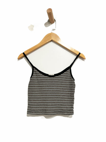 John Galt Grey Stripe Tank - OS
