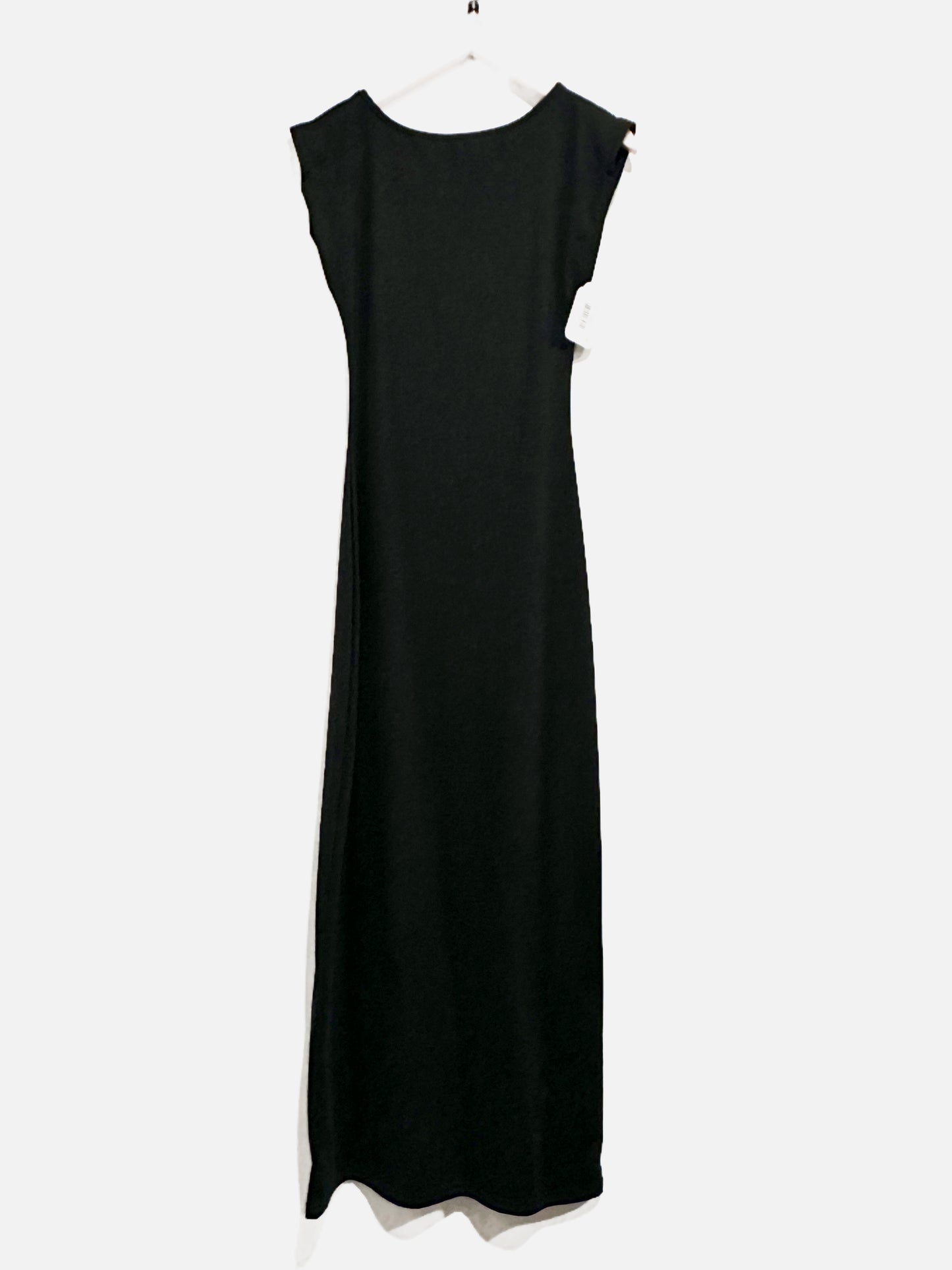 Commense Black Backless Midi Dress - Small