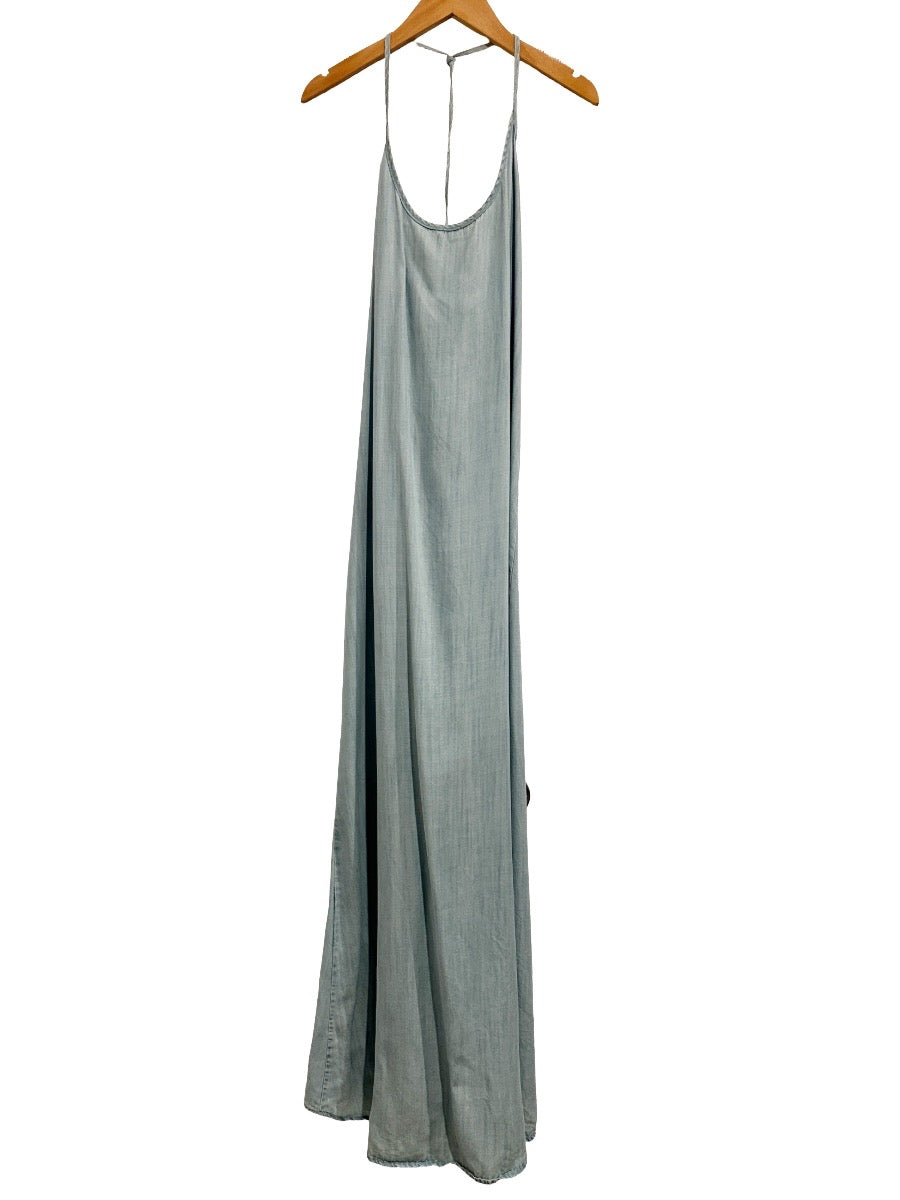 Lovestitch Chambray Maxi Dress - Small