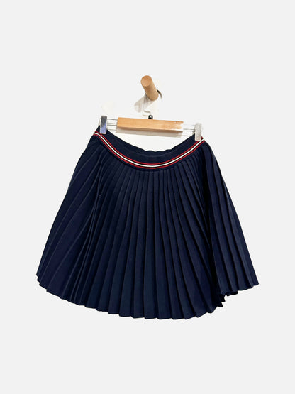 Commense Navy Pleated Mini Skirt - Medium
